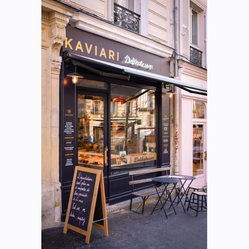 Façade KAVIARI DELIKATESSEN à Paris